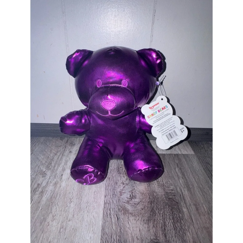 Yoonique Candy Bears Metallic Purple Plush Stuffed Animal Toy FBM824-164DP 8